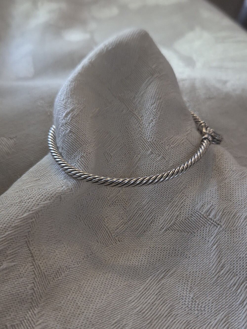 David Yurman Cable Collectibles Heart Lock Bracelet with Diamonds - Picture 5 of 16